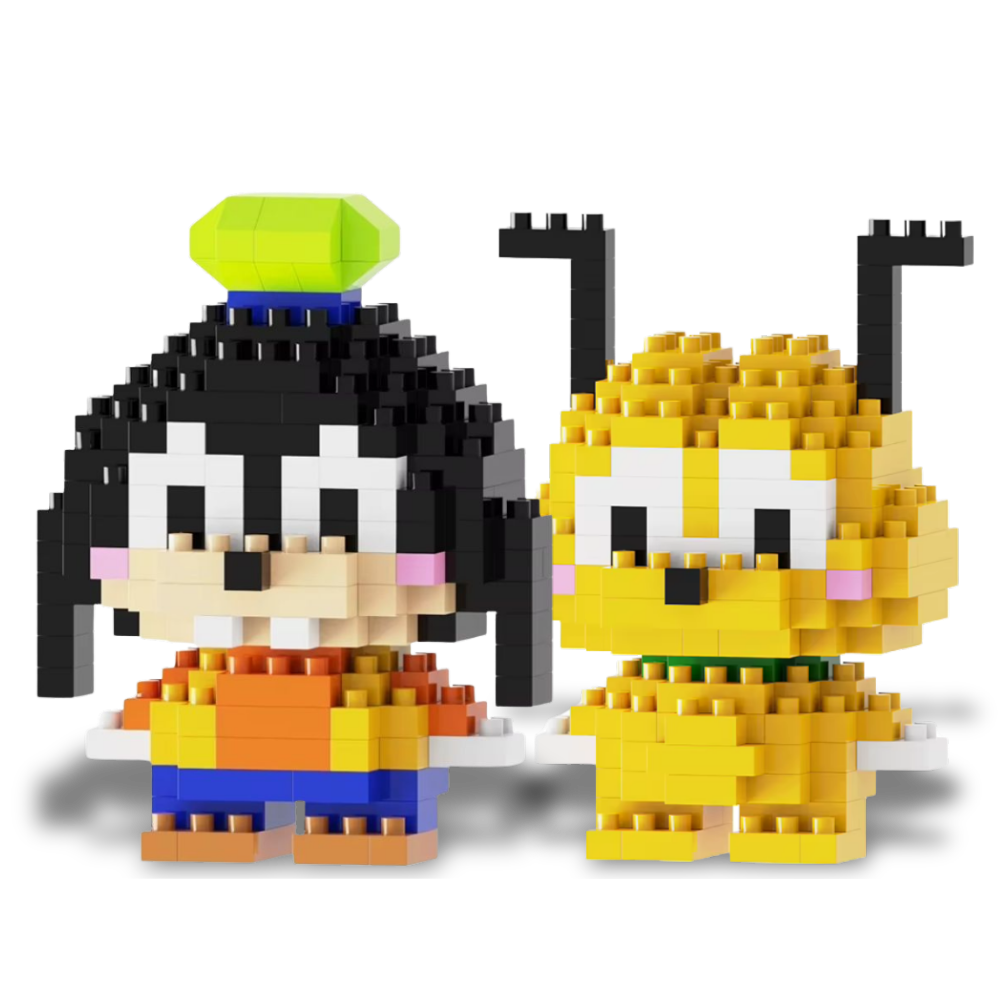 Gizmo & Sunny Couple Bricks Set - PawBricks