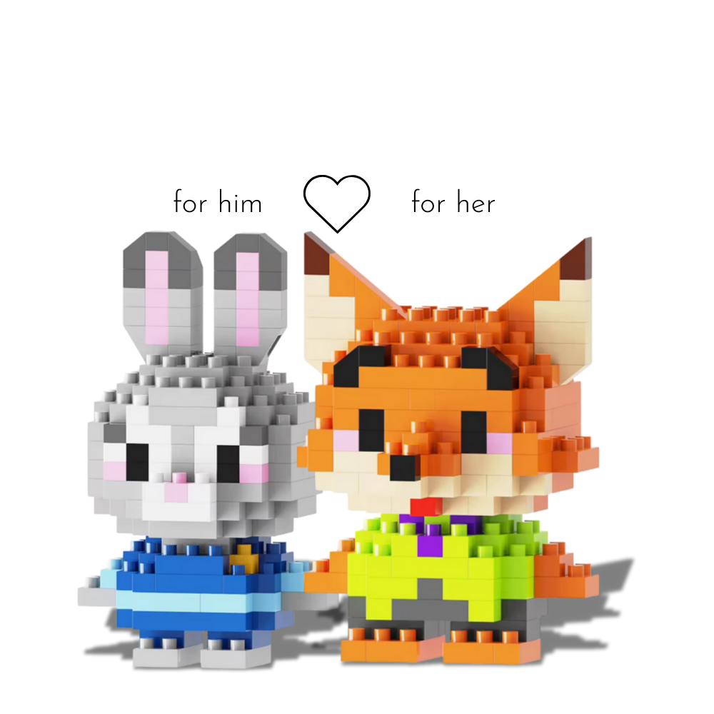 Ruby the Rabbit Bricks - PawBricks