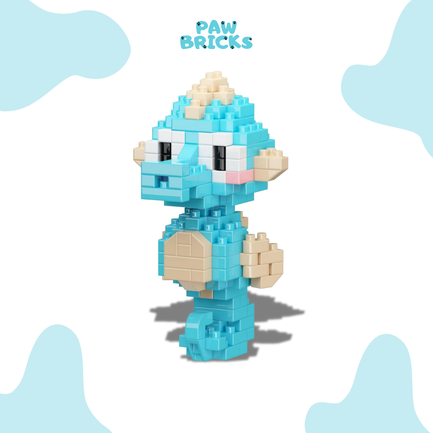 Seahorse Building Blocks | Paw Bricks Fin Bricks Collection