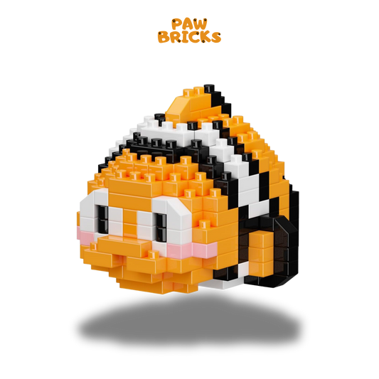 Clown Fish Building Blocks | Paw Bricks Fin Bricks Collectio