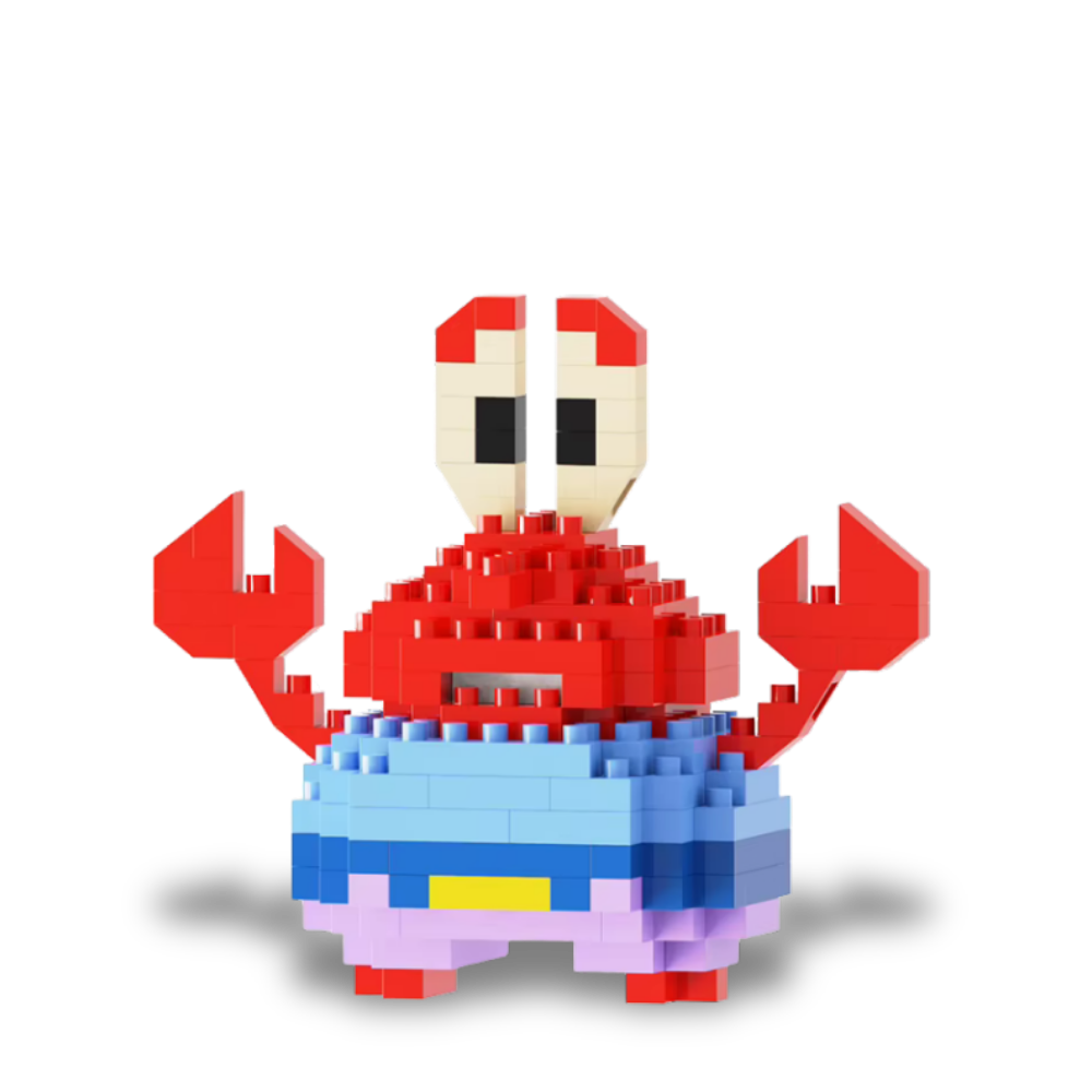 Crabby Carl Bricks - PawBricks