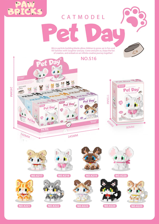 Kitty Bricks: Purr-fectly Adorable Cat Models!