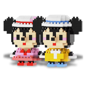 Mina & Milo Couple Bricks Set - PawBricks