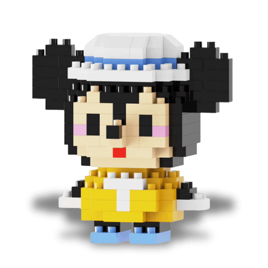 Mina & Milo Couple Bricks Set - PawBricks - Paw Bricks - Mini Building Blocks