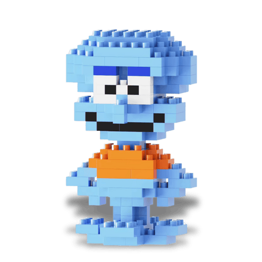 Ollie & Crabby Couple Bricks Set - PawBricks - Paw Bricks - Mini Building Blocks