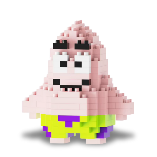 Pinky the Starfish Bricks - PawBricks