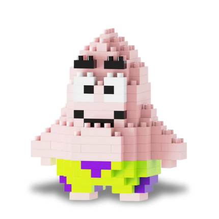 Pinky the Starfish Bricks - PawBricks