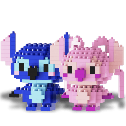 Zylo & Zara Couple Bricks Set - PawBricks - Paw Bricks - Mini Building Blocks